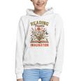 Book Lover Reading Bookish Floral Reading Powers Imagination Graphic Youth Hoodie Book Lover Reading Bookish Floral Reading Powers Imagination Graphic Youth Hoodie