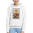 Book Reading Tarot Card The Reader Graphic Youth Hoodie