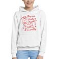 Buy Me Books And Tell Me I'm Pretty Graphic Youth Hoodie