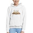 Chapter 21 Years Old 21st Birthday Wildflower Book Lover Premium Tri-Blend Graphic Youth Hoodie