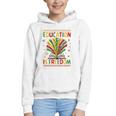 Education Is Freedom Books Lover History Month Graphic Youth Hoodie Education Is Freedom Books Lover History Month Graphic Youth Hoodie