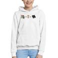 Everything a Girl Needs Books Coffee Jesus Graphic Youth Hoodie