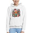 Gingerbread Reading Book Lovers Christmas Bookworm Librarian Premium Graphic Youth Hoodie Gingerbread Reading Book Lovers Christmas Bookworm Librarian Premium Graphic Youth Hoodie