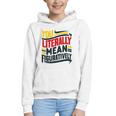 You Literally Mean Figuratively Grammar Teacher Book Writers Graphic Youth Hoodie
