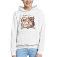 If You Need Me Owl Be Reading Book Lover Students Graphic Youth Hoodie