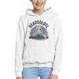 Readsolotl Book Lover Reading Axolotl Kids Reader Graphic Youth Hoodie