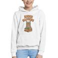 SHHH Happens Librarian Cat Books Library Graphic Youth Hoodie SHHH Happens Librarian Cat Books Library Graphic Youth Hoodie
