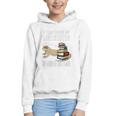 Tiny Dinosaur Read Books & Pet My Bearded Dragon Lover Premium Tri-Blend Graphic Youth Hoodie