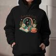 Audiobook Girlie Headphones Book Tea Love Graphic Youth Hoodie