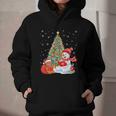 Book Christmas Tree Bookworm Gingerbread Man Snowman Reading Graphic Youth Hoodie Book Christmas Tree Bookworm Gingerbread Man Snowman Reading Graphic Youth Hoodie