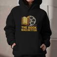 Book Love Scene The Book Was Better Bookworm Vibes Graphic Youth Hoodie