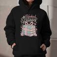 All Booked For Valentines Stacked Books Graphic Youth Hoodie All Booked For Valentines Stacked Books Graphic Youth Hoodie