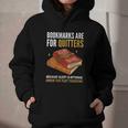 Bookmarks Are For Quitters Book Lover Saying Graphic Youth Hoodie Bookmarks Are For Quitters Book Lover Saying Graphic Youth Hoodie