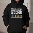 Never Too Many Books Read Book Reading Librarian Men Women Graphic Youth Hoodie