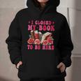 I Closed My Book To Be Here Valentines Book Lover Bookish Graphic Youth Hoodie I Closed My Book To Be Here Valentines Book Lover Bookish Graphic Youth Hoodie