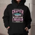Closing This Chapter Retired Librarian 2025 Book Retirement Graphic Youth Hoodie