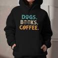 Dogs Books Coffee Reading Book Lover Graphic Youth Hoodie Dogs Books Coffee Reading Book Lover Graphic Youth Hoodie