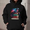 Dragons And Books Dragonworm Book Lover Reading Graphic Youth Hoodie