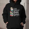 Easily Distracted By Books And Gnomes Graphic Youth Hoodie