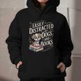 Easily Distracted By Dogs And Books Reader Animal Dog Graphic Youth Hoodie Easily Distracted By Dogs And Books Reader Animal Dog Graphic Youth Hoodie
