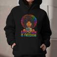 Education Is Freedom Teacher Books History Month Graphic Youth Hoodie Education Is Freedom Teacher Books History Month Graphic Youth Hoodie