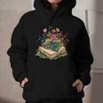 Floral Book Bloom Wildflowers Literature Nature Fantasy Graphic Youth Hoodie