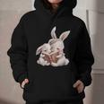Funny Book Reading Quote For Women And Girls Rabbits Graphic Youth Hoodie