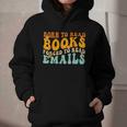 Groovy Born To Read Books Forced To Read Emails Reading Graphic Youth Hoodie Groovy Born To Read Books Forced To Read Emails Reading Graphic Youth Hoodie
