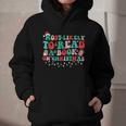 Groovy Christmas Most Likely To Read A Book On Christmas Graphic Youth Hoodie
