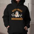 Groovy Halloween Teacher Spooky Read More Book Women Girl Graphic Youth Hoodie