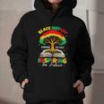 Honoring Past Inspiring Future History Month Book Tree Graphic Youth Hoodie