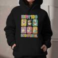 HUGvyn Happy 100 Days Of School Teacher Goose Preppy Books Graphic Youth Hoodie