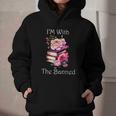 I'm With The Banned Books Bold Statement Against Censorshi Graphic Youth Hoodie