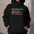 Jolabokaflod Because Books And Hot Chocolate Graphic Youth Hoodie