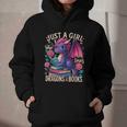 Just a Girl Who Loves Dragons And Books Dragon Graphic Youth Hoodie Just a Girl Who Loves Dragons And Books Dragon Graphic Youth Hoodie