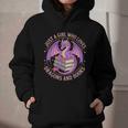 Just A Girl Who Loves Dragons And Books Fantasy Dragon Graphic Youth Hoodie