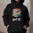 Get Lit With Books Graphic Youth Hoodie