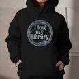 I Love My Library Medallion For Book Lover Reader Librarian Graphic Youth Hoodie I Love My Library Medallion For Book Lover Reader Librarian Graphic Youth Hoodie