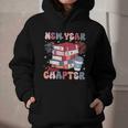 New Year New Chapter Happy New Year 2025 Book Lover Graphic Youth Hoodie