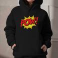 POW -Adults Kids Comic Book Cartoon Pop Art Novelty Sarcastic Graphic Youth Hoodie POW -Adults Kids Comic Book Cartoon Pop Art Novelty Sarcastic Graphic Youth Hoodie