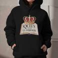 Queen Of The Classroom Appreciation Royal Crown Book Graphic Youth Hoodie Queen Of The Classroom Appreciation Royal Crown Book Graphic Youth Hoodie