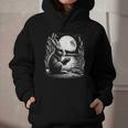 Rabbit Reading Book Full Moon Lake Scenery Graphic Youth Hoodie Rabbit Reading Book Full Moon Lake Scenery Graphic Youth Hoodie