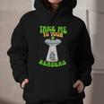 Take Me To Your Readers Alien Book Reading Bookaholic Graphic Youth Hoodie