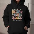 Return Your Books School Librarian Graphic Youth Hoodie