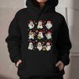 Santa Ghost Reading Books Christmas Library Teacher Graphic Youth Hoodie Santa Ghost Reading Books Christmas Library Teacher Graphic Youth Hoodie