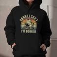 Sorry I Can't I'm Booked Reading For Cat Lover For Men Women Graphic Youth Hoodie Sorry I Can't I'm Booked Reading For Cat Lover For Men Women Graphic Youth Hoodie