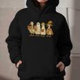 Spooky Halloween Book Lover Halloween Reading Goose Graphic Youth Hoodie