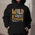 Wild About Reading Lover Bookworm Library Teacher Zoo Animal Graphic Youth Hoodie Wild About Reading Lover Bookworm Library Teacher Zoo Animal Graphic Youth Hoodie