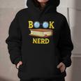 Women's Adorable Book Nerd Typography Minimalist Library Lover Graphic Youth Hoodie