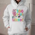 100th Day Of School Teacher Books 100 Days Of School Women Graphic Youth Hoodie